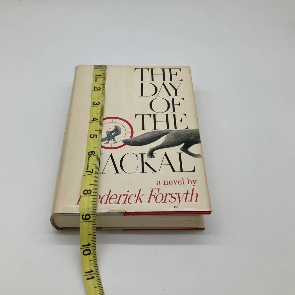 The Day of‎ the Jackal by Frederick Forsyth 1971 Vintage Hardcover Thriller